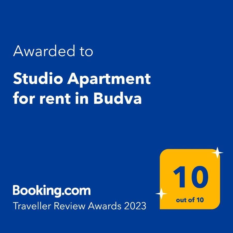 Studio Apartment For Rent In Будва Екстериор снимка